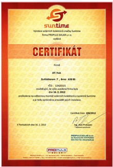 certifikáty 009